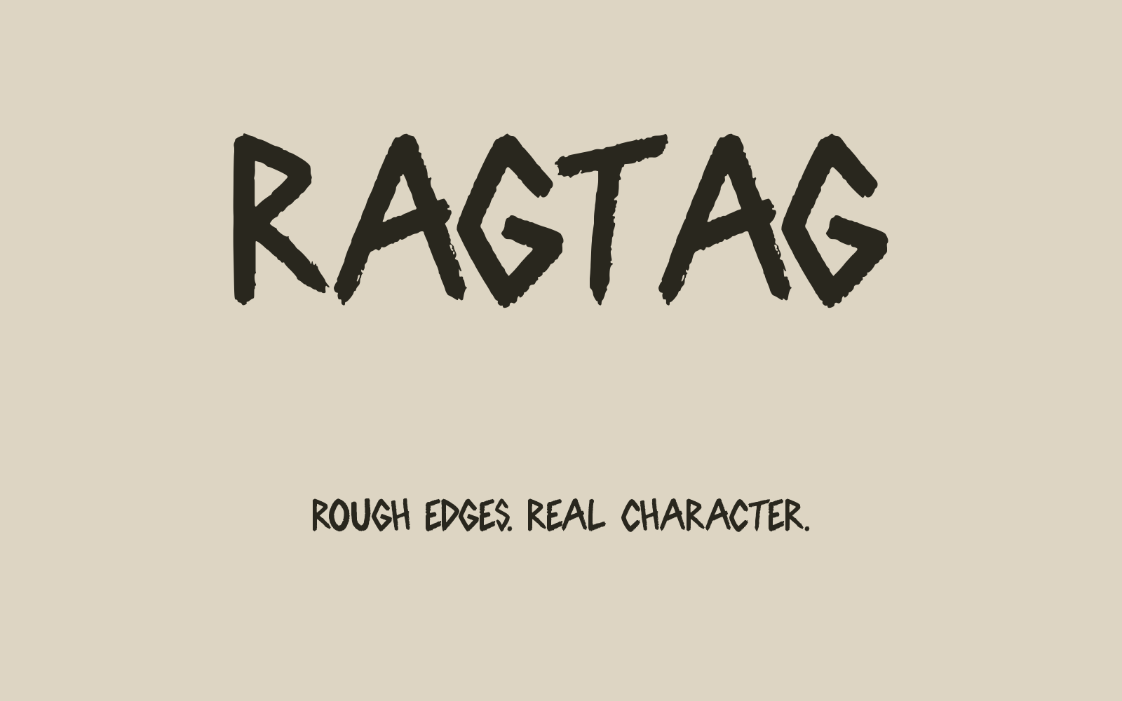 RAGTAG cover specimen