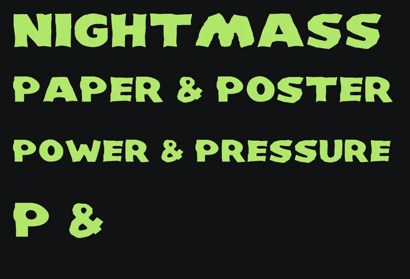 NIGHTMASS 0.211: revised P and ampersand in headline word proofs.