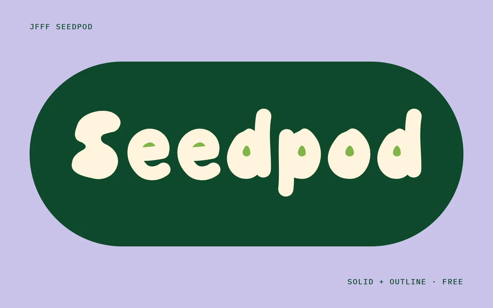 A name inside a pod. The whole word, lying in its shell.